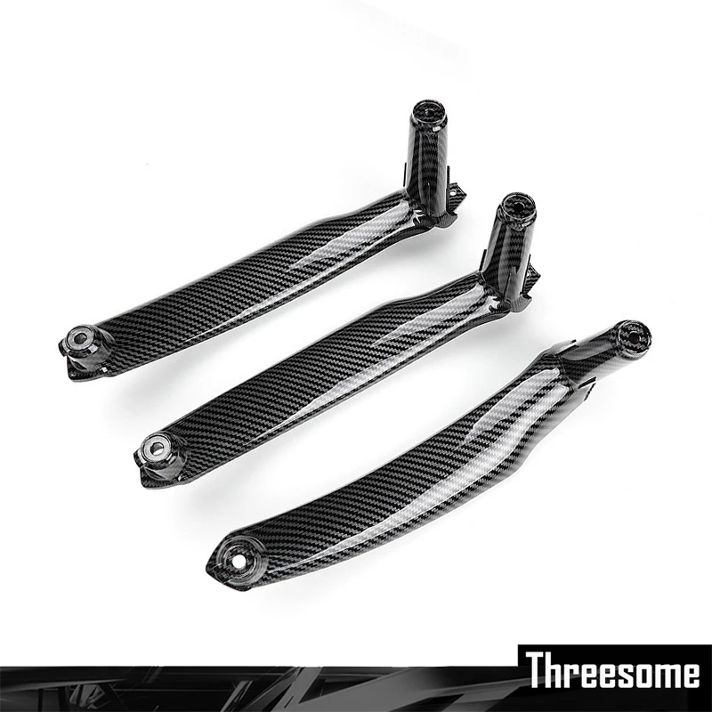 ABS углеродное волокно внутренняя дверь автомобиля подлокотник панель ручка