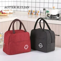 lunch bags unisex cooler tote portable insulated thermal box food case school travel lunchbox dinner container office worker bag