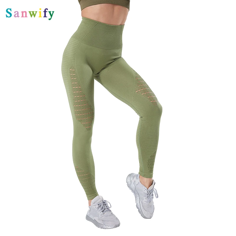

Leggings Women Seamless Solid Fitness Casual Pants Women Push Up Skinny Gym Leggings Breathable