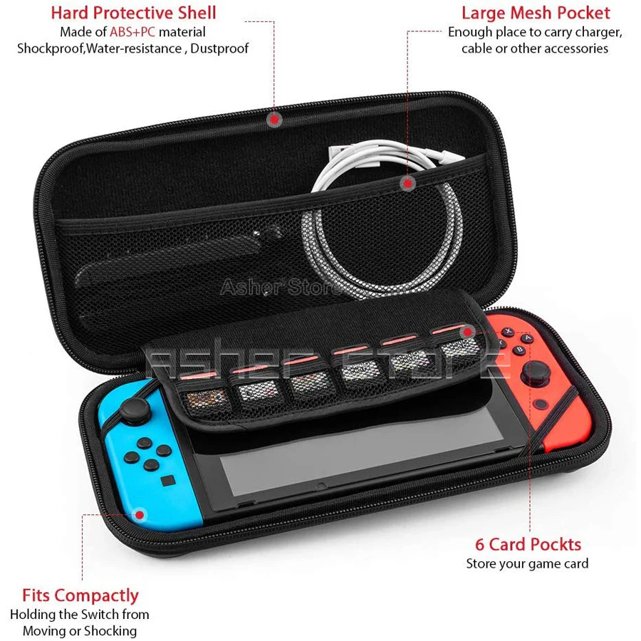 5 в 1 чехол для хранения с кристаллами и закаленным стеклом | Электроника