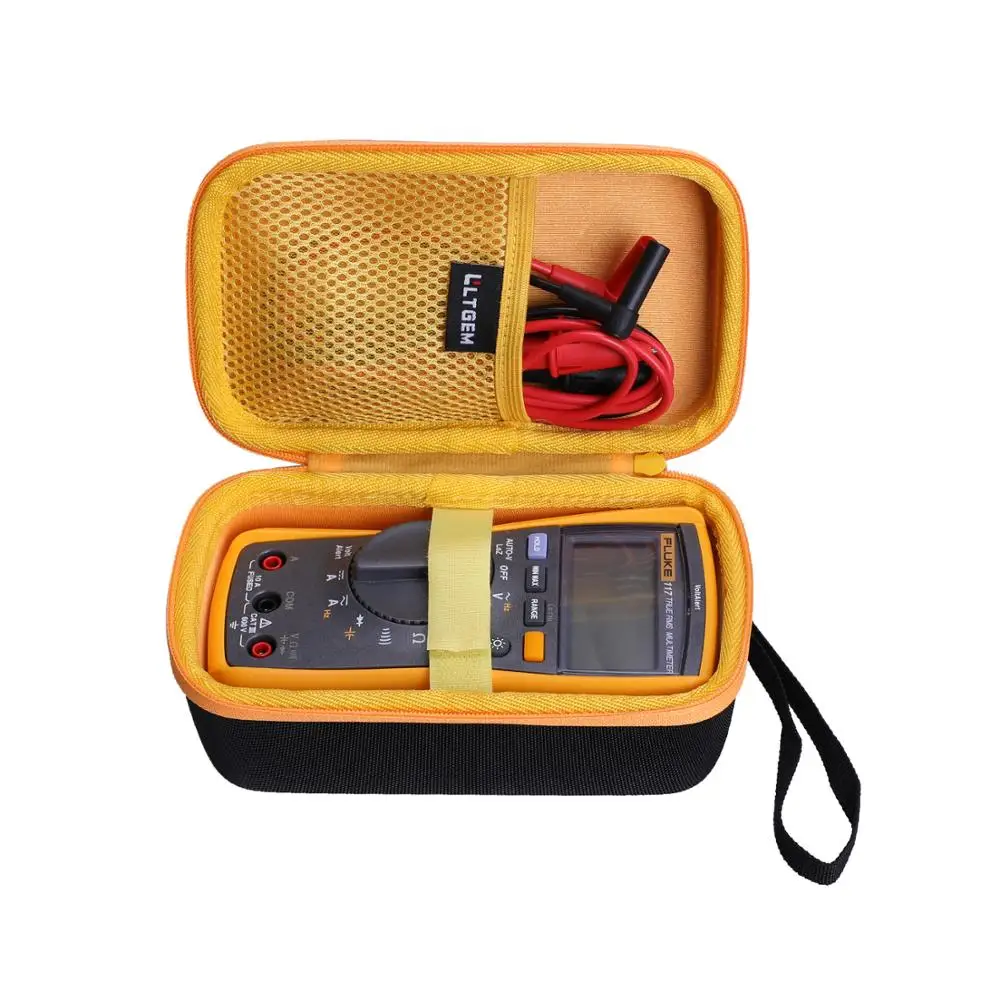 LTGEM Waterproof EVA Hard Case for Fluke 117 Electricians True RMS Multimeter | Багаж и сумки