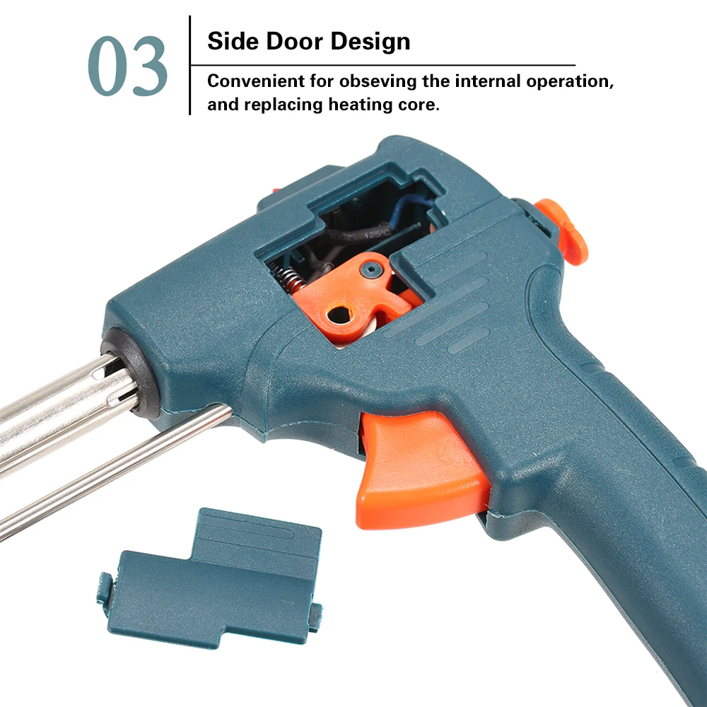 Регулируемый внешний термопаяльник автоматический паяльник с подачей питания