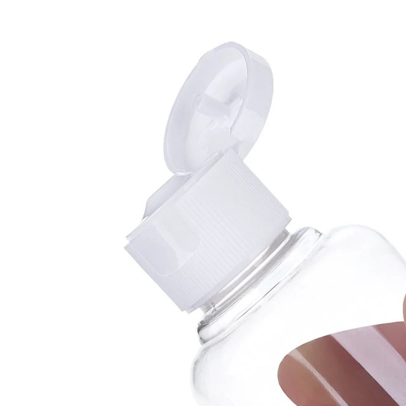 

8pcs 60ml Travel Refillable Perfume Bottles Empty Plastic Transparent Toiletry Cosmetic Makeup Containers Travel Accessories