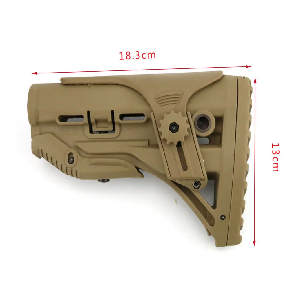 Нейлоновый Регулируемый Расширенный запас для аксессуаров пейнтбола Airsoft AEG M4 Gel