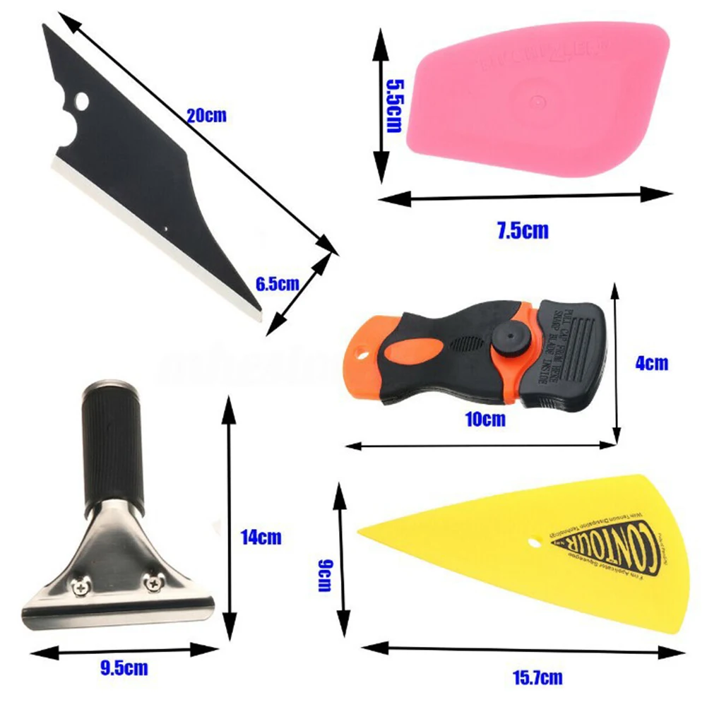 Скребок виниловый 10 в 1 для смены цвета автомобиля| |