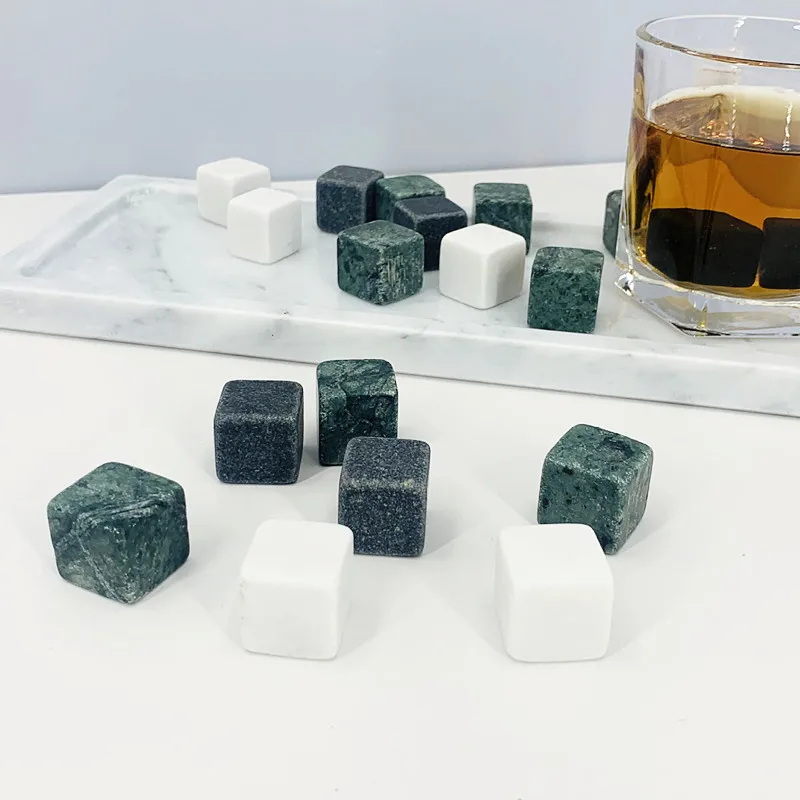 Кубик льда виски камень напиток кулер бар аксессуары для дома мраморный лед 4 шт./9