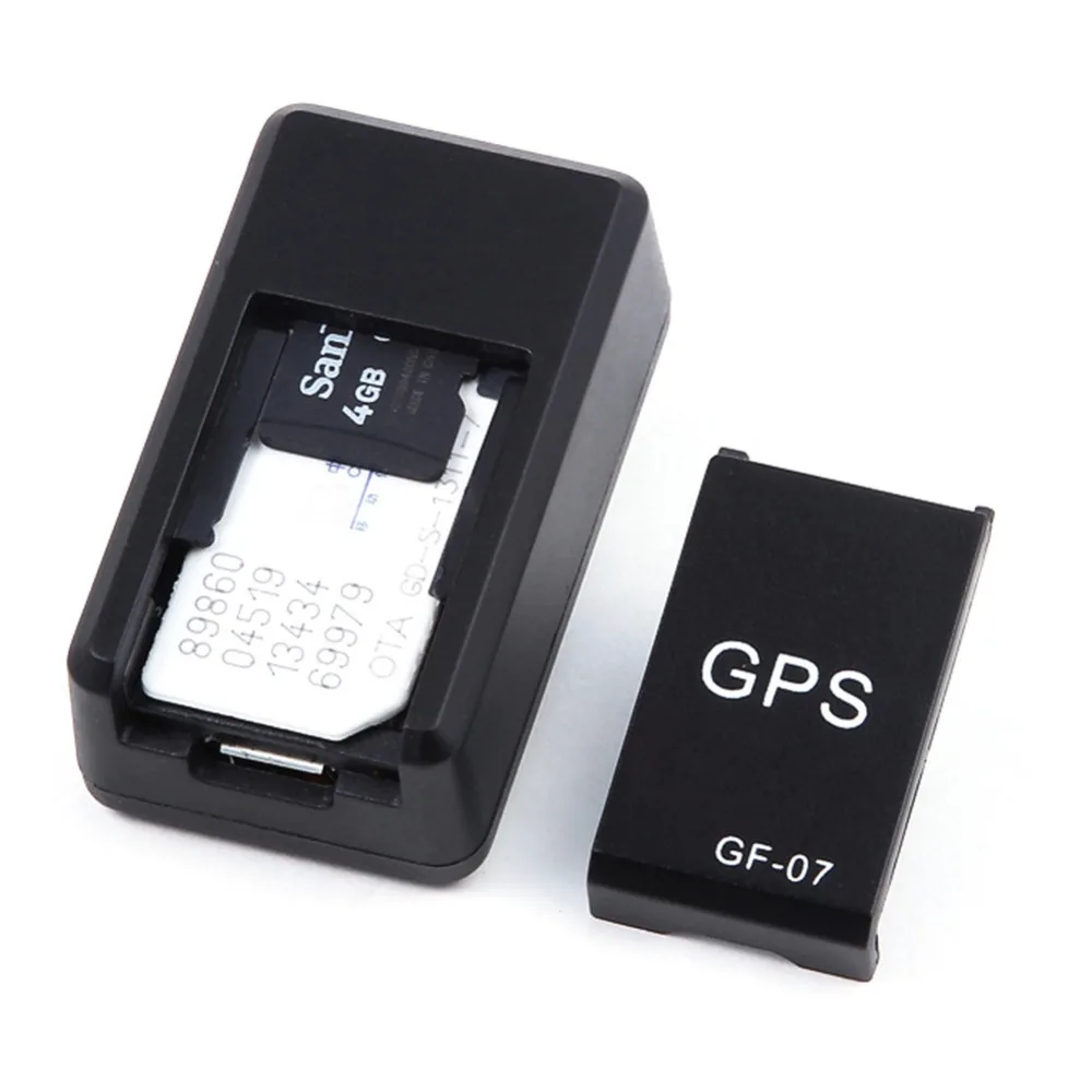 Gf07 Мини Автомобильный gps локатор адсорбционная запись анти-потеря устройство Голосовое управление автомобиль мотоцикл автомобиль трек