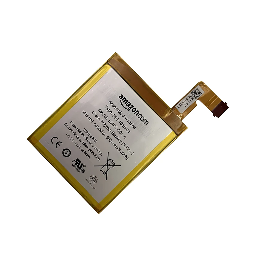 100 original 890mah battery for amazon kindle 4 5 6 d01100 515 1058 01 mc 265360 s2011 001 s dr a015 replacement phone bateria free global shipping