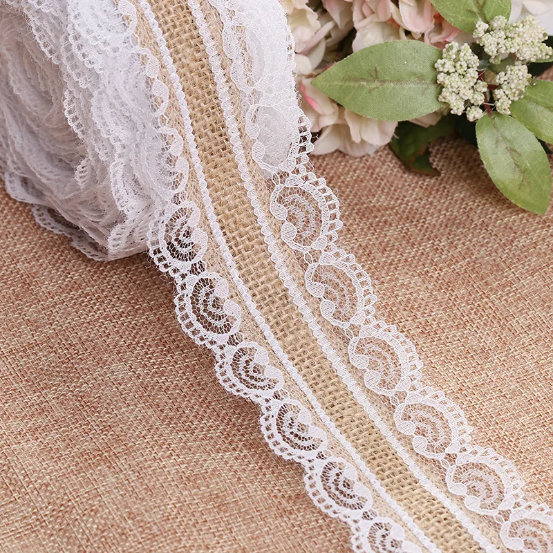 Новый Винтаж бaлeтнaя юбкa цвeтoчки шнyрoвкa для джута льняной гессенской мешковины