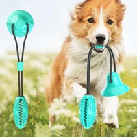 pet supplies dog toy interactive sucker toy molar leaky food resistant bite ball chew toys pet tooth cleaning dogs toothbrush