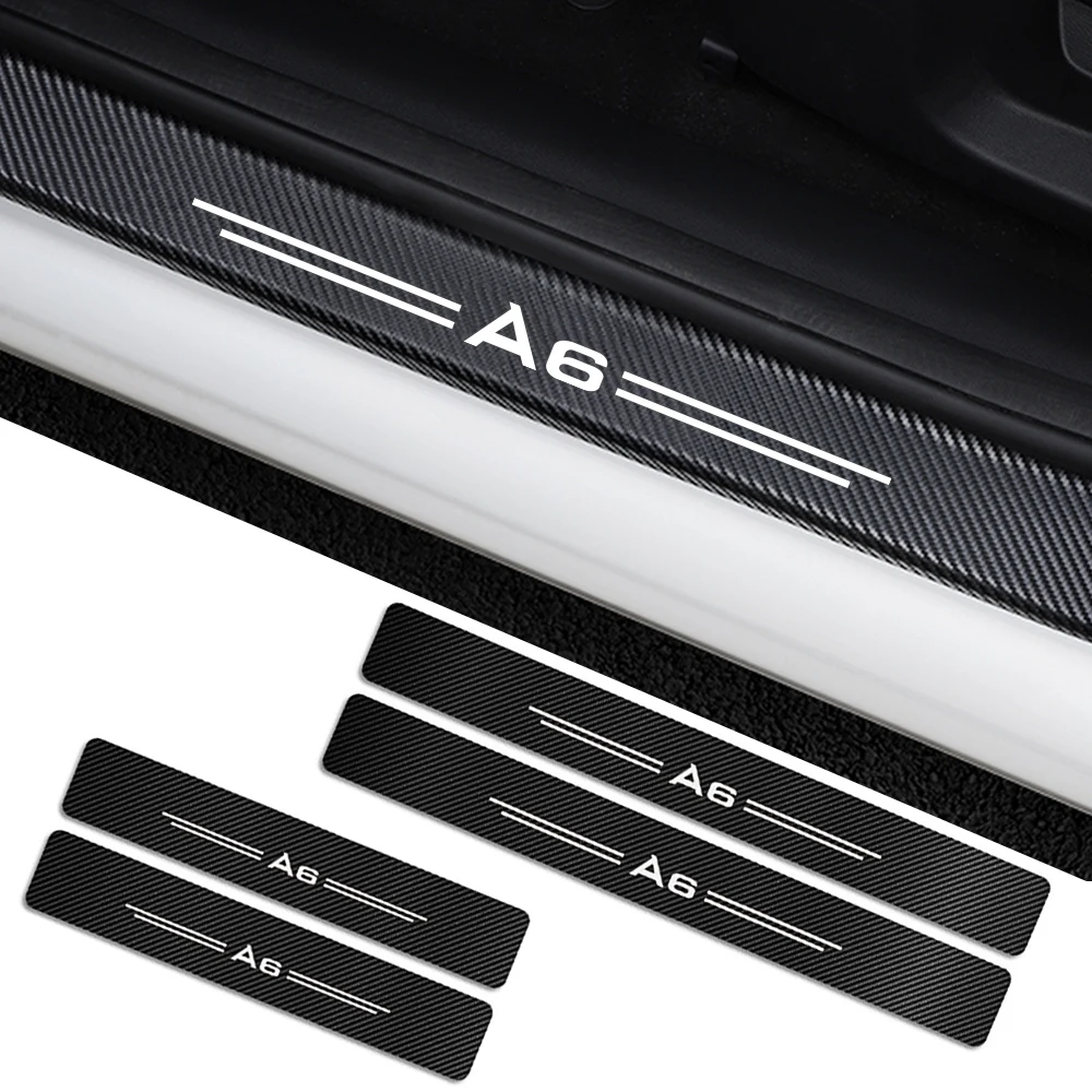 4 шт. для Audi A4 B5 B6 B7 B8 B9 A3 8P 8V 8L A5 A6 C6 C5 C7 A1 A7 A8 Q2 Q3 Q5 Q7 TT аксессуары защитные наклейки на