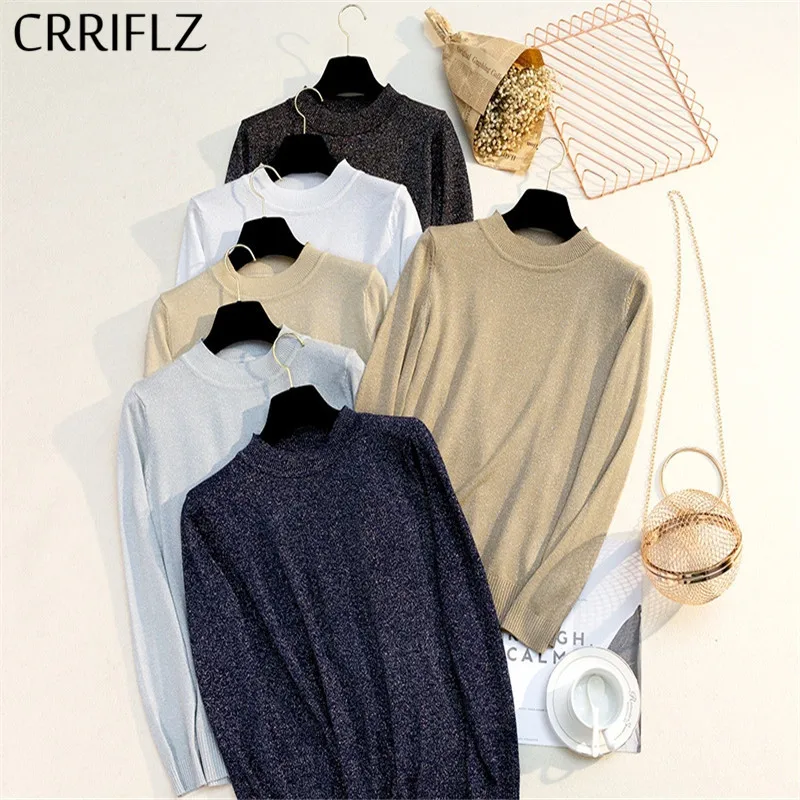 Свитер женский осенне-зимний свободный с длинными рукавами в Корейском стиле