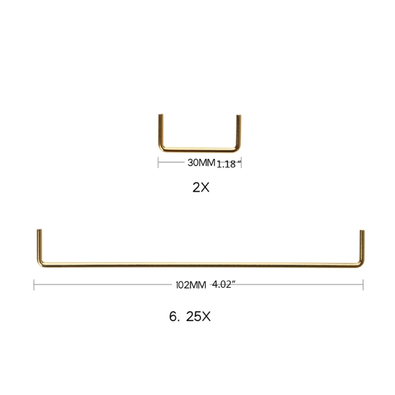 

Gold Plated Screw Stabilizer Plate Mechanical Keyboard Mounted Key Plate