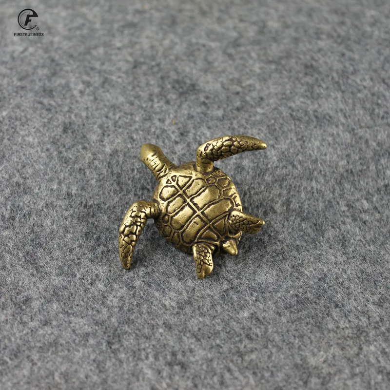 Pure Copper Turtle Statue Vintage Brass Tortoise Miniatures Figurines Home Decorations Car Ornament Desk Decor Accessories Craft | Дом и сад