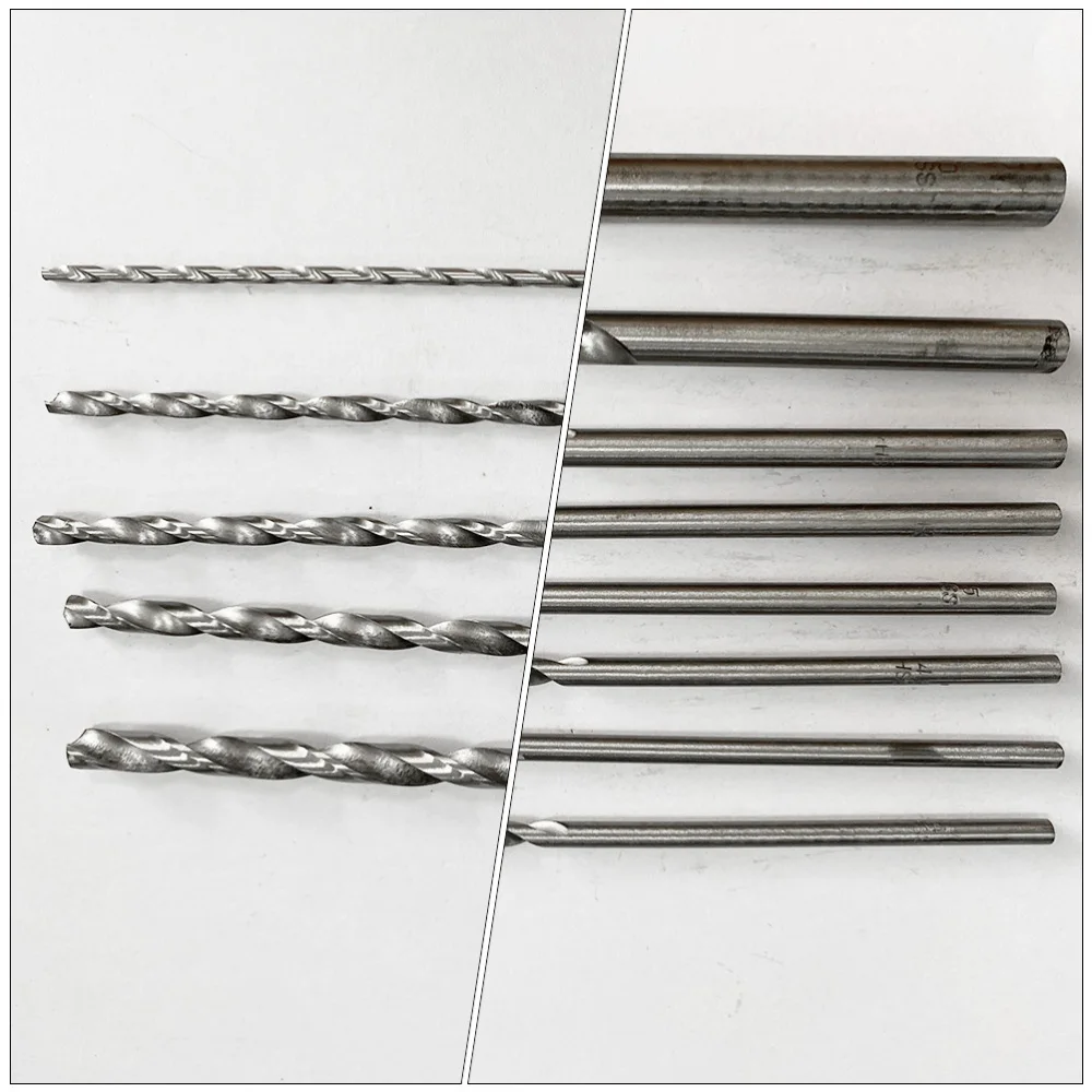

8pcs Durable High-speed Steel Twisting Drill Bit Useful Straight Shaft Drill Bit