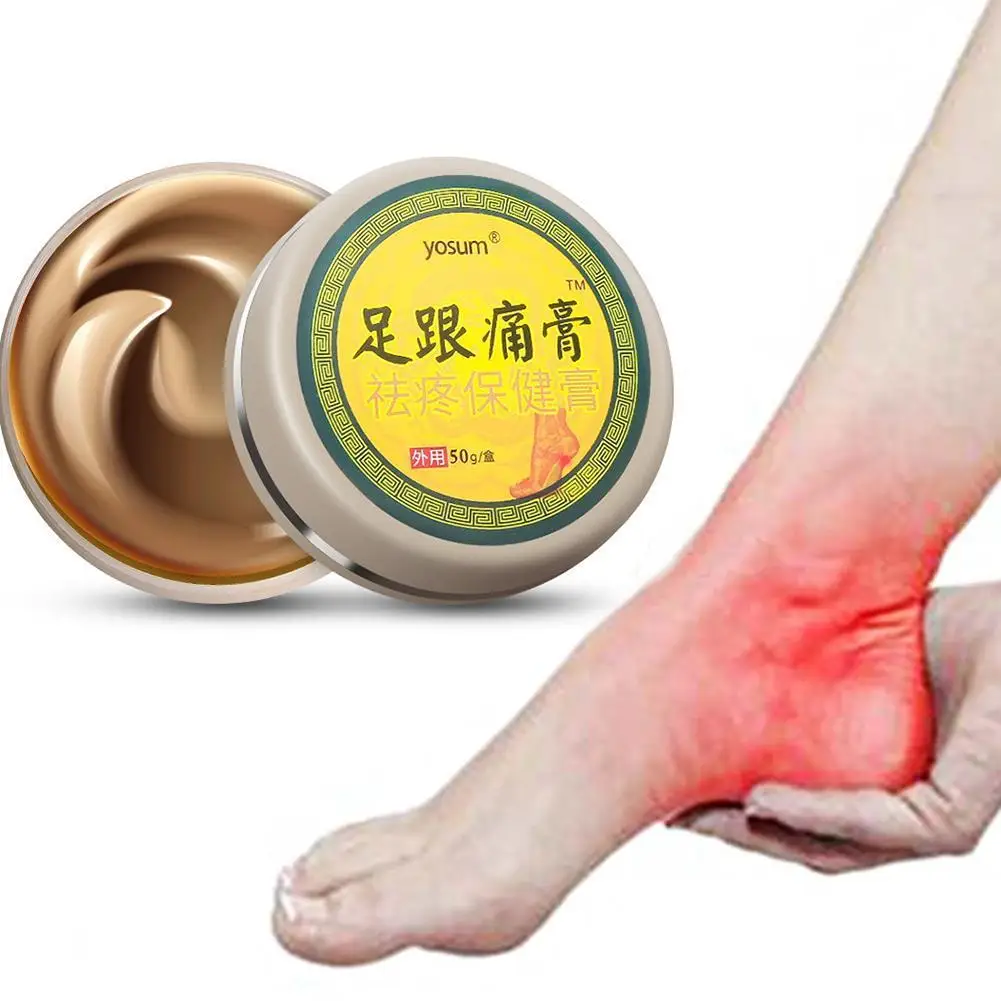 

50g Herbal Ointment Foot Heel Pain Cream Rheumatism Arthritis Pain Ointment Foot Sprain Waist Foot Bone Spurs Pain Relief