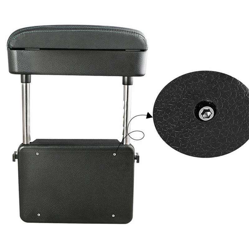 Дешево Универсальный автомобильный подлокотник, регулируемая локоть, центральная консоль, органайзер для зазора в сиденье автомобиля, беспроводн...