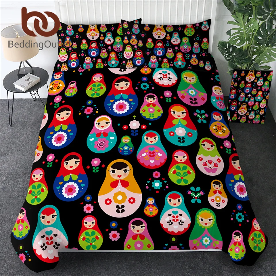 Комплект постельного белья BeddingOutlet для русской куклы с рисунком короля