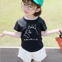 totoro anime print kids tshirt fashion toddler boys girls t shirt short sleeved children casual cartoon tees shirts outfit girls