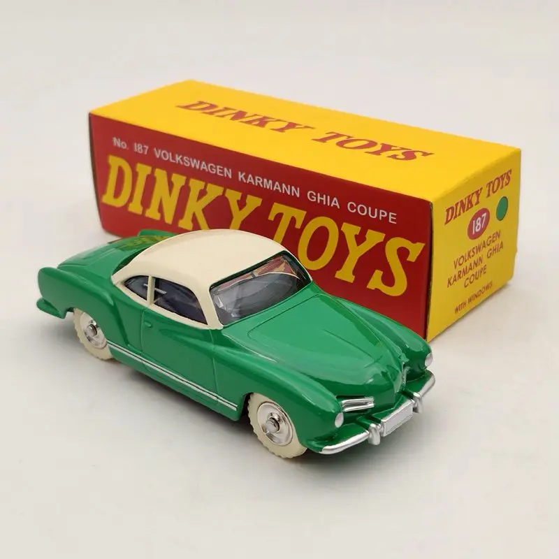 DeAgostini 1:43 Dinky Toys 187 для V ~ W Karmann Ghia Coupe литые под давлением модели автомобилей |
