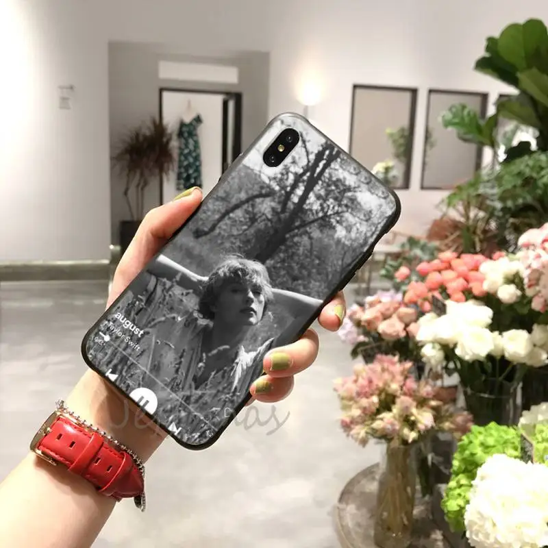

Folklore Taylor Alison Swift Phone Case for iPhone 11 12 mini pro XS MAX 8 7 6 6S Plus X 5S SE 2020 XR