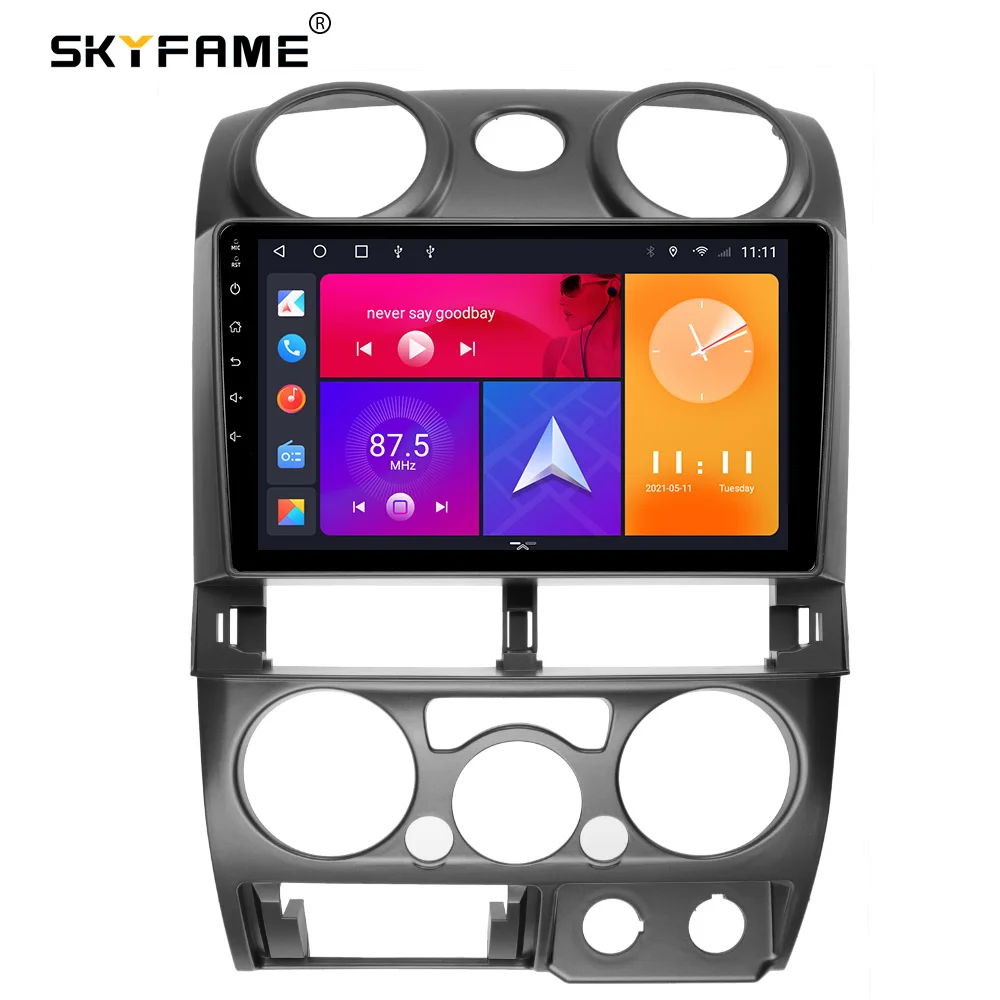 

Автомобильный мультимедийный проигрыватель SKYFAME с Android-навигацией для suzu D-Max DMAX 2006-2011, автомобильная стереосистема с GPS, автомобильное радио