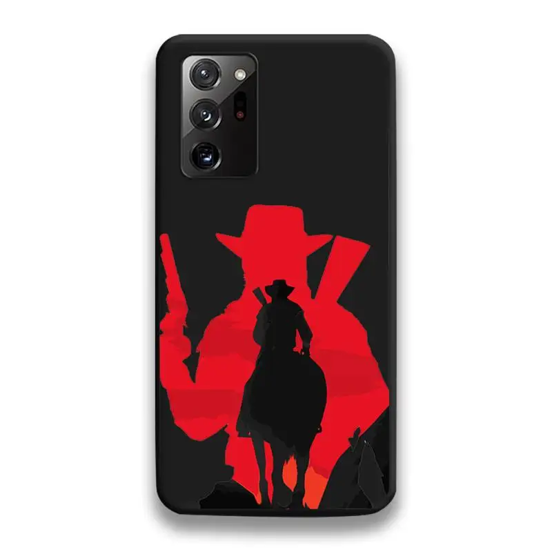 Red Dead Redemption 2 Phone Case For Samsung Galaxy Note20 ultra 7 8 9 10 Plus lite M51 M21 M31S J8 2018 Prime | Мобильные телефоны