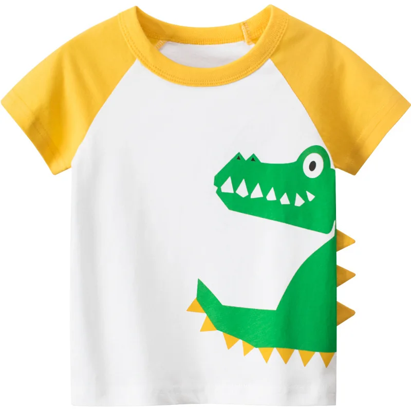 Футболки для мальчиков детская повседневная футболка с короткими рукавами