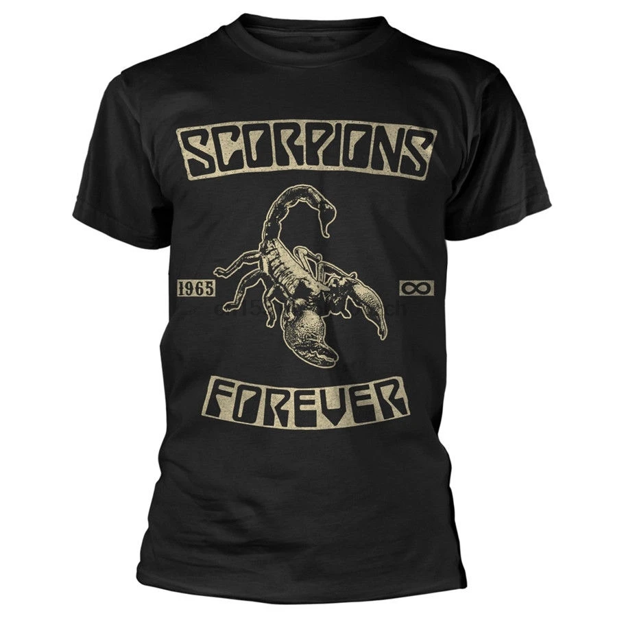 Футболка с коротким рукавом и принтом скорпионов Forever футболка металлической рок