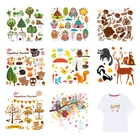 Термоклейкие нашивки для одежды, клейкие стикеры, полоски сделай сам, Цветочная аппликация, виниловые ТЕРМОколготки, гибкие плавкие переводки I