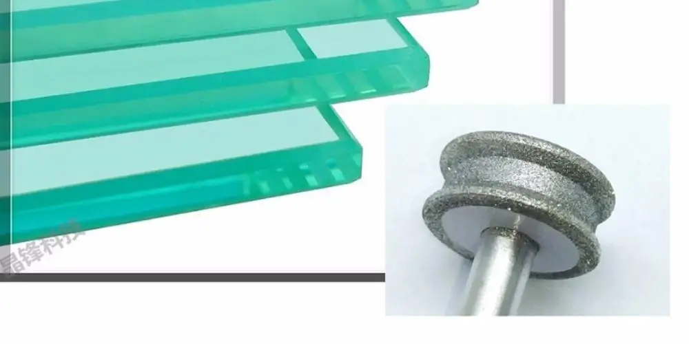 Новинка 1 шт. 400 # Алмазный шлифовальный круг 6 мм хвостовик для прямого