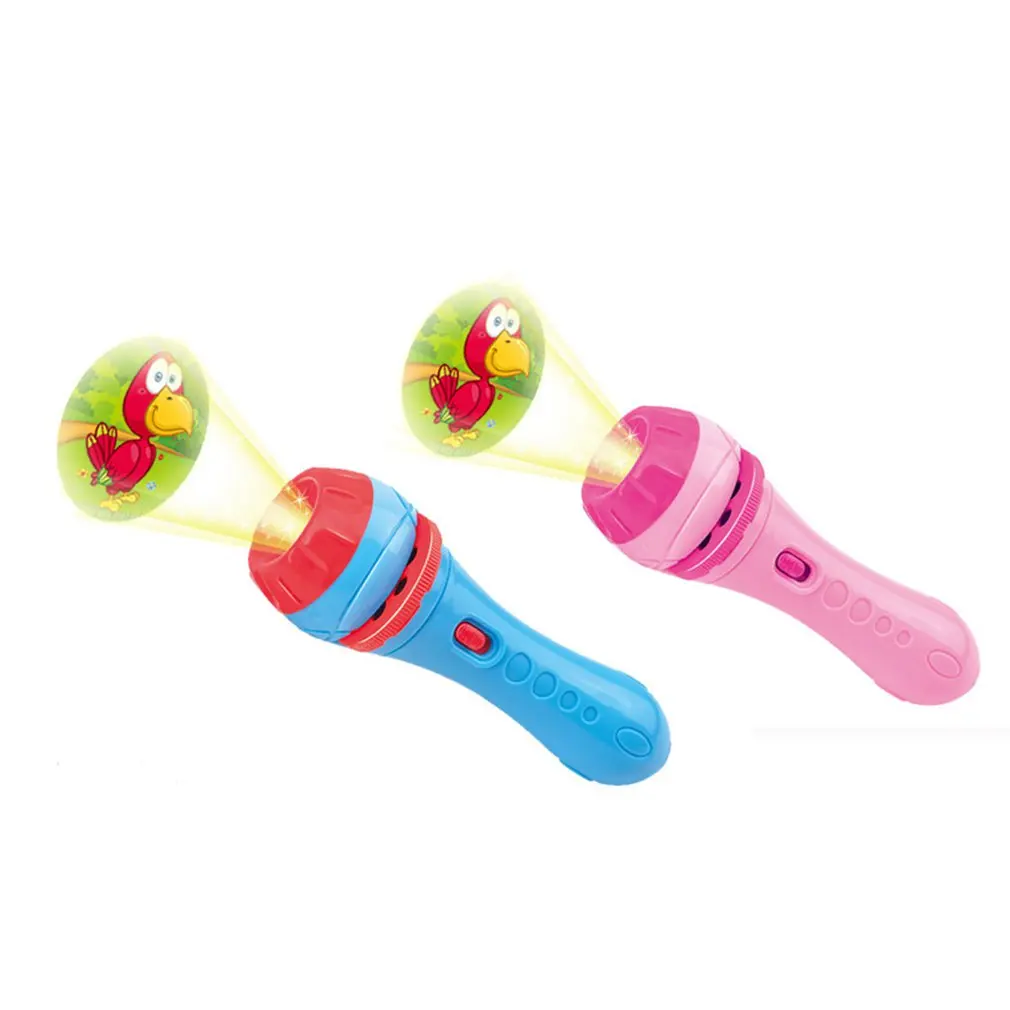 Дети флэш светильник книги рассказов в проекционный фонарик для раннего