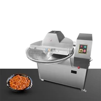 1000kgh 50l vegetable meat bowl cutter chopper mixer automatic onion chili meat chopping cutting mixing machine electric