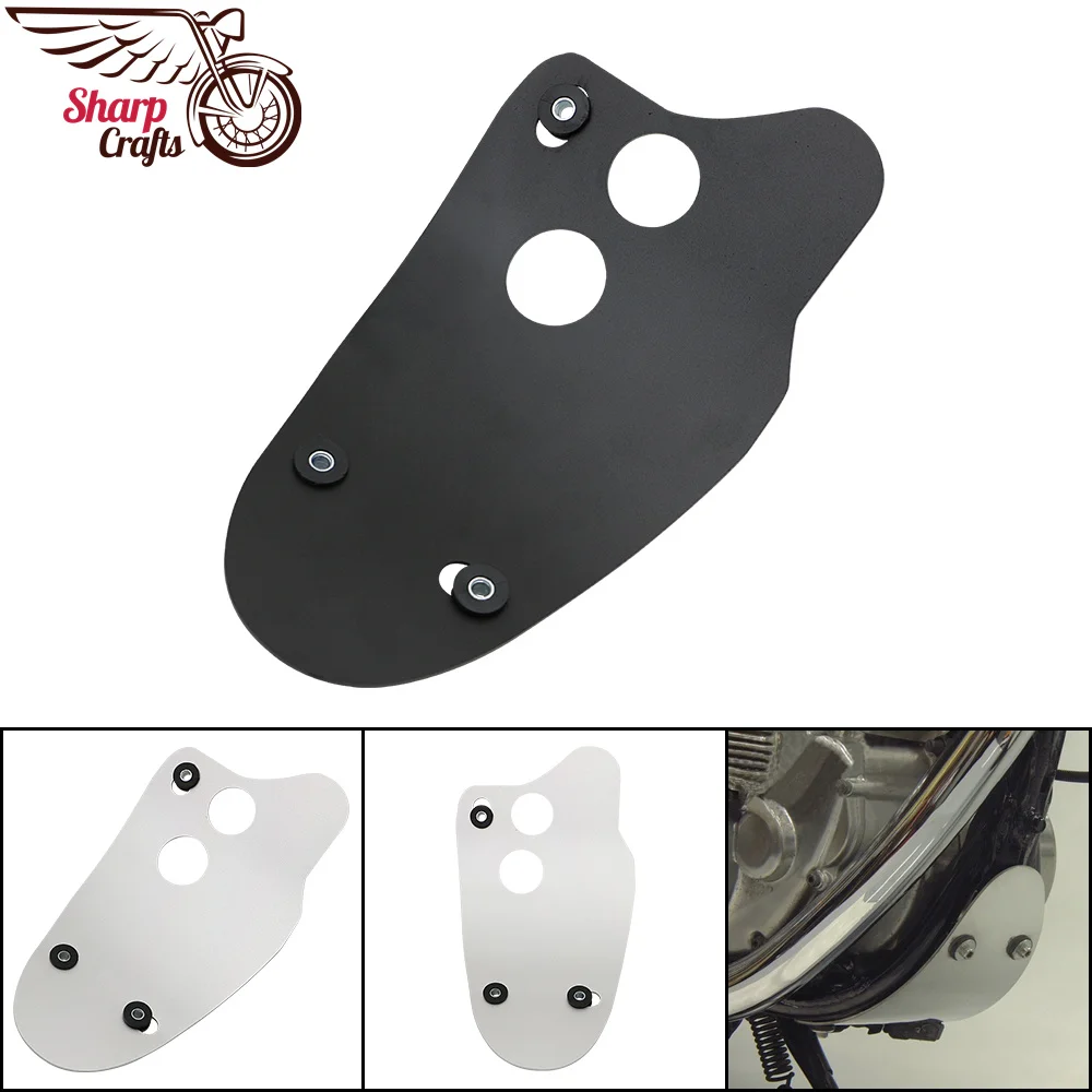 Аксессуары для мотоциклов черный серебристый алюминиевый защитный чехол