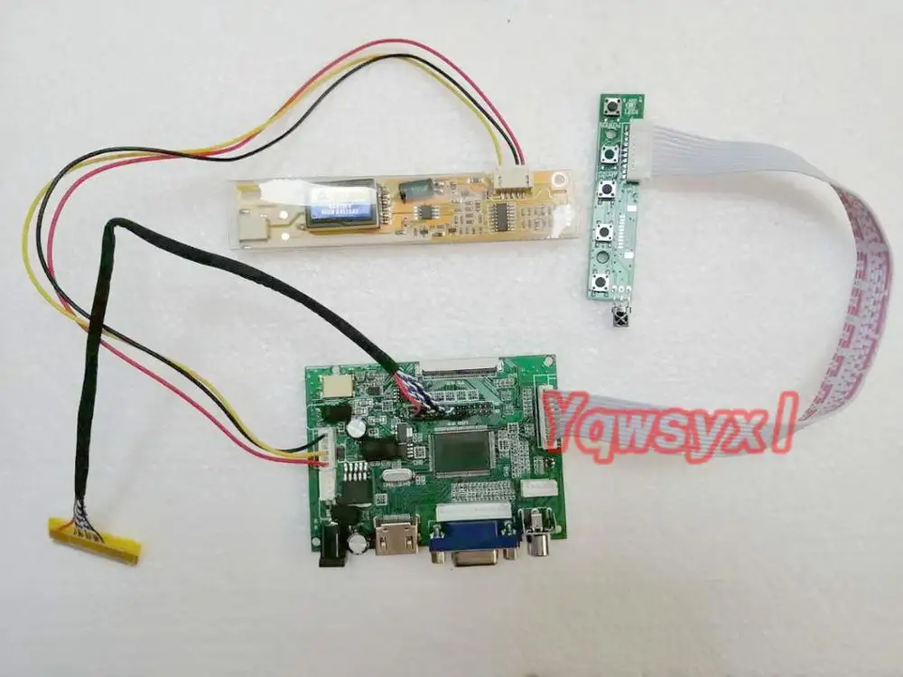 Плата контроллера ЖК-дисплея Yqwsyxl подходит для 15 4 дюймовых 1280x800 N154I2 LP154W01 LTN154X3 HD +