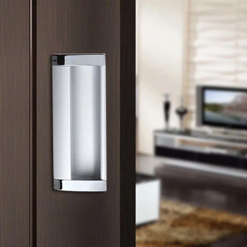 Новые 2 шт скрытые дверные ручки оконные утопленные раздвижные спальни ручка