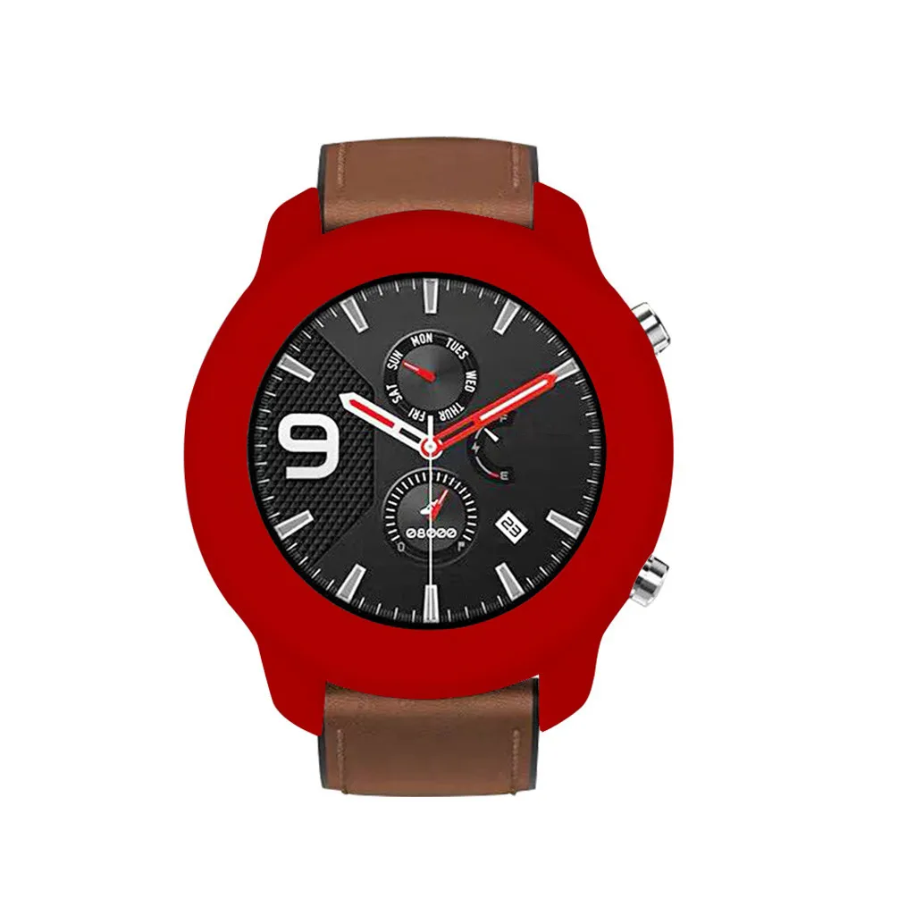 Для Huami AMAZFIT GTR 47 мм мягкий полный чехол оболочка силиконовая рамка защитные Смарт часы носимые Аксессуары#810