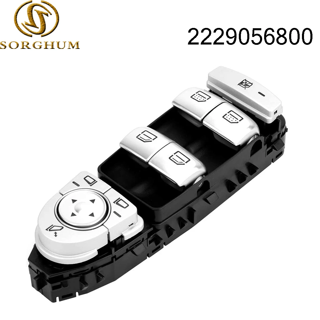 

2229056800 Electric Power Window Console Switch For Mercedes-Benz C300 C400 C450 C63