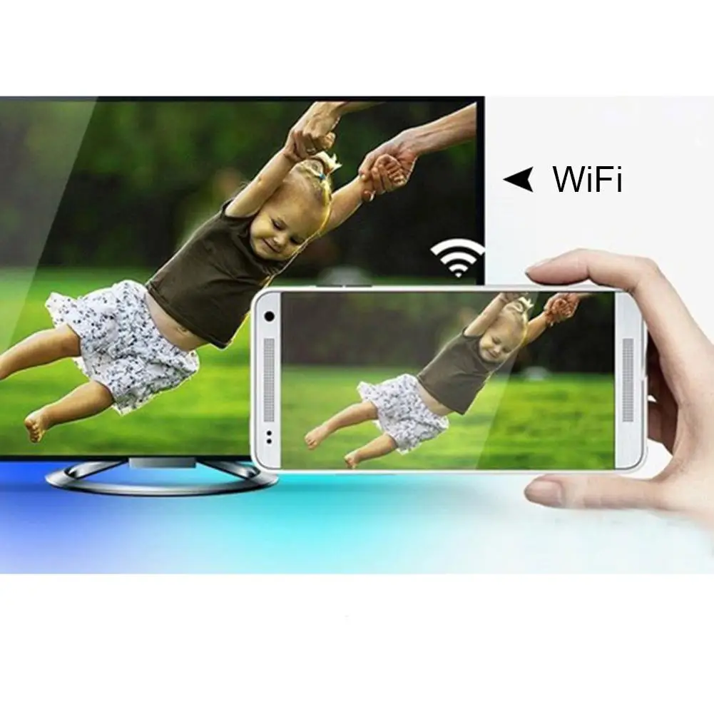 Беспроводной ресивер DLNA Airplay ТВ-флешка Full HD 1080P HDMI ТВ-приставка Miracast для ANDROID IOS