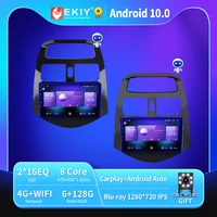 ekiy t900a android auto radio car gps for chevrolet spark 2010 2011 2012 2013 2014 blu ray ips qled multimedia player navigator