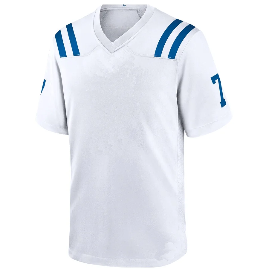 

American Football Jersey 2021 Men's Indianapolis Jerseys Custom Andrew Luck T.Y. Hilton Darius Leonard Marlon Mack Fans T-Shirts