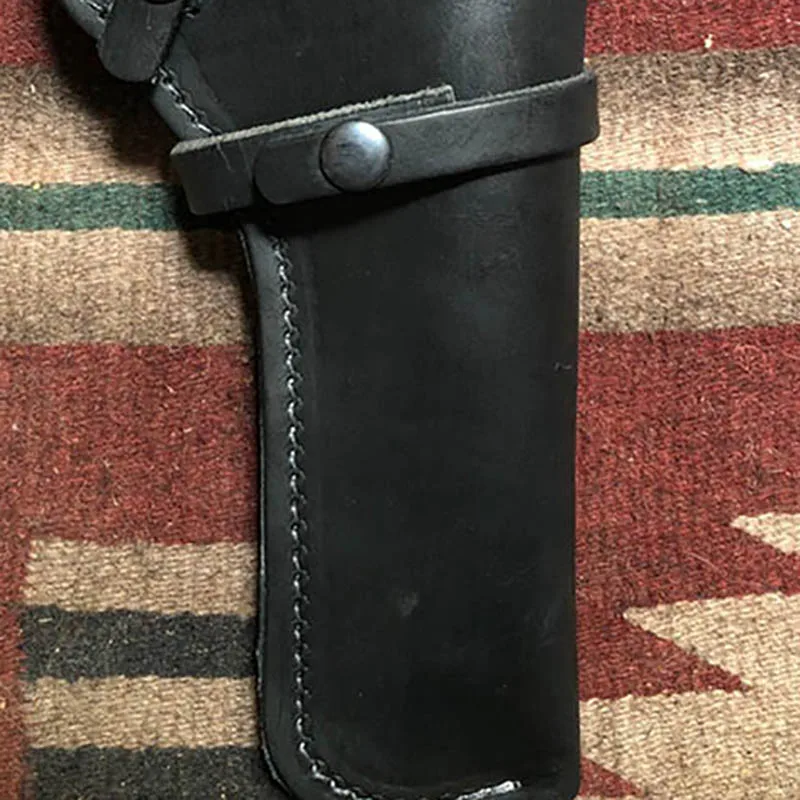 Кожаная кобура револьвера в средневековом стимпанк стиле дикий запад аксессуар