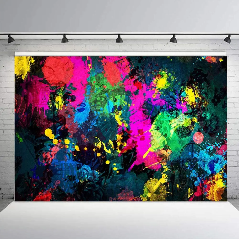 Граффити картина фотобудка фотография Фон баннер абстрактное искусство
