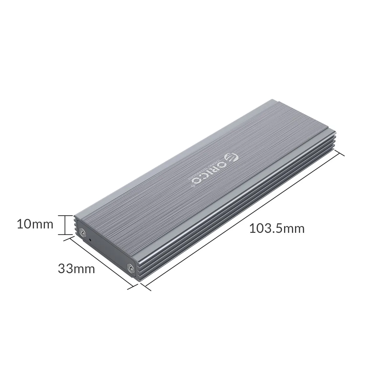 ORICO M2 SSD чехол NVMe NGFF M.2 SSD HDD корпус USB3.1 Тип-C Gen2 10 Гбит/с для samsung Intel 2230 2242 2260 2280 NVME SSD SATA SSD