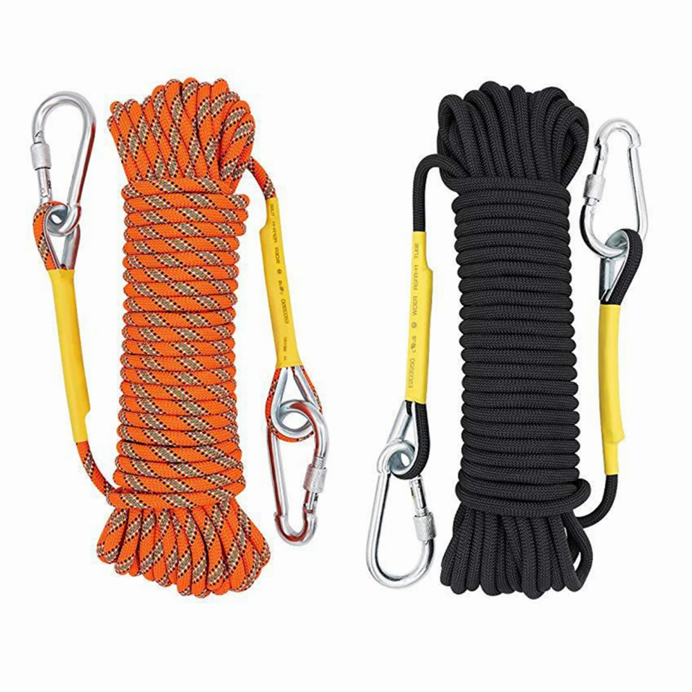 

20M Rock Climbing Ropes Safety Sling Cord Rappelling Rope Survival Equipment Outdoor Sport Tree Climbing Camping Accessories