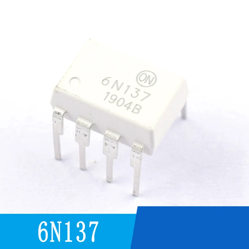 

10PCS/LOT 6N137 DIP-8 EL6N137 6N137M Photoelectric Coupler Optocoupler