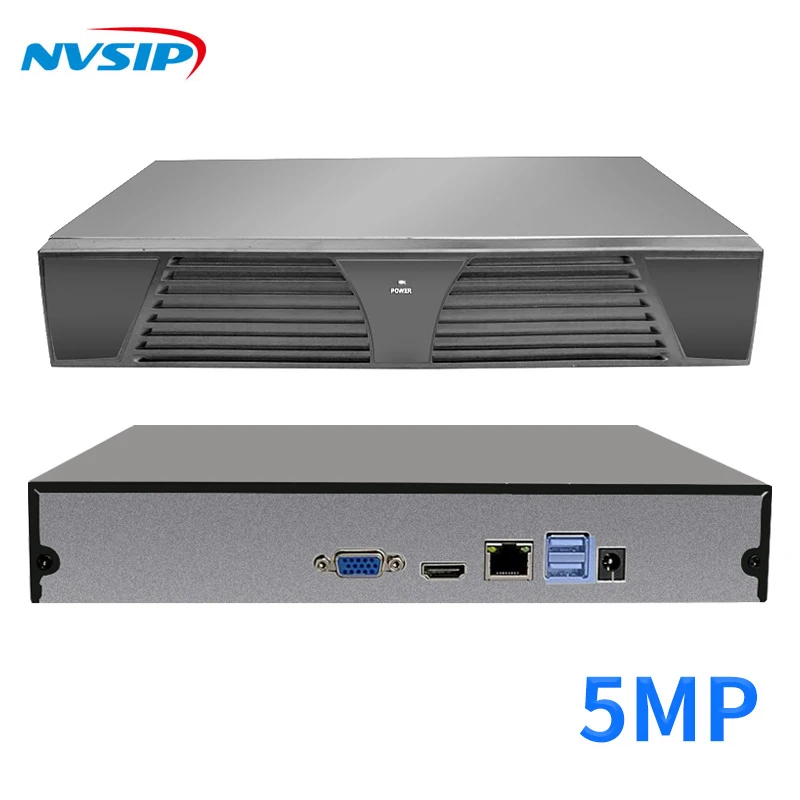 H.265 Макс 5MP Выход CCTV NVR 16CH / 8CH 4MP 4CH видео регистратор безопасности Обнаружение