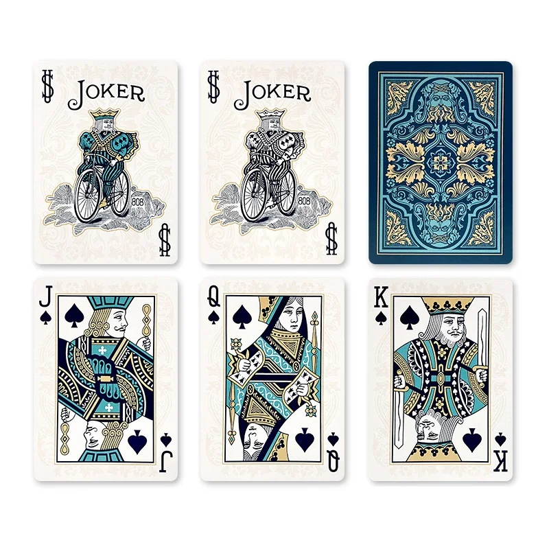Bicycle Sea King Playing Cards USPCC Deck Poker Size Card Games Magic Trick Props for Magician images - 6