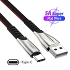 Кабель Micro USB Type-c 5,0a для быстрой зарядки и синхронизации данных для iPhone 8, 7 Plus, X, XS, Huawei Honor 8A, 7C, 7A Pro, 20 Pro, 10i, 8, 9, 10 Lite