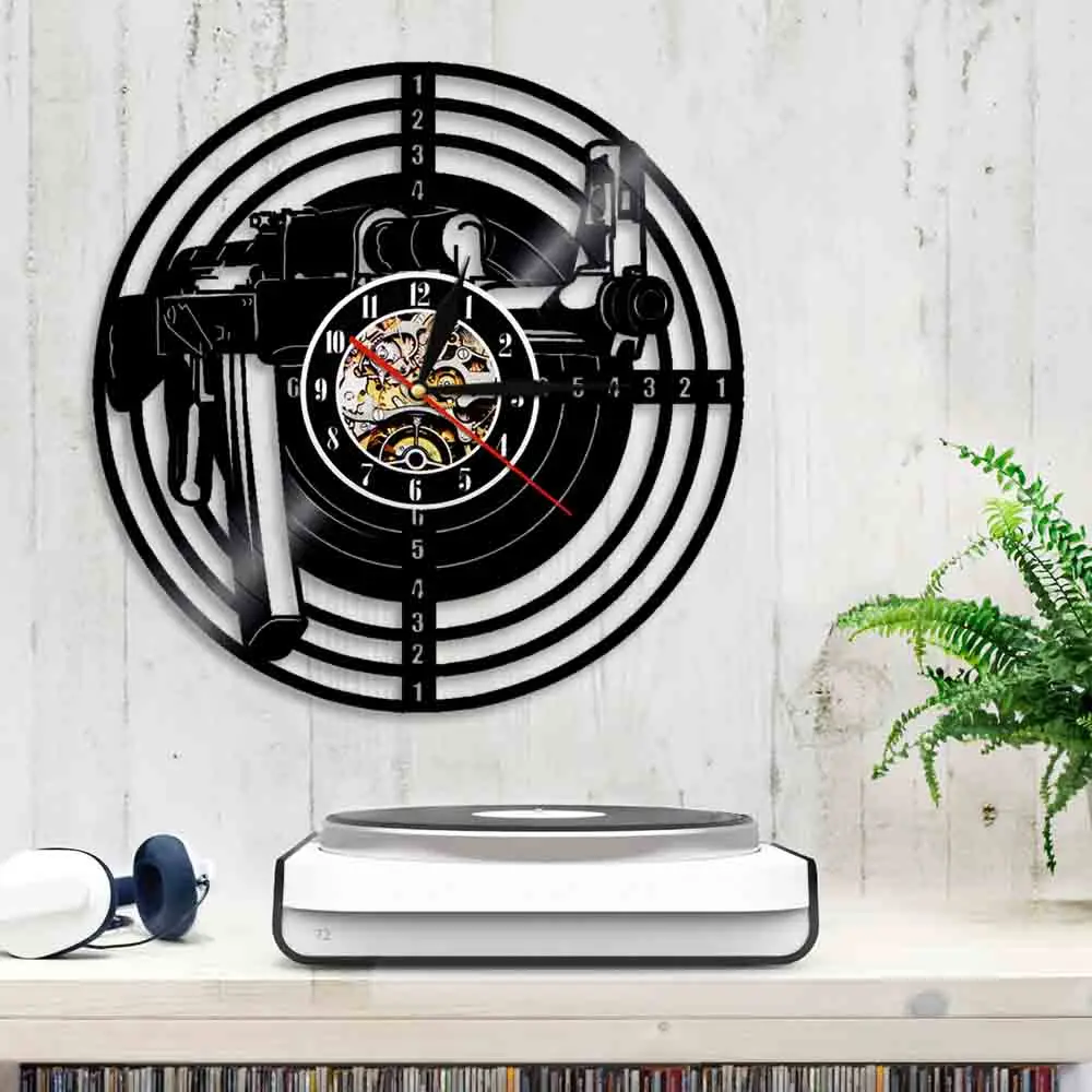 Пистолет для стрельбы армейский настенный художественный декор съемка мишень